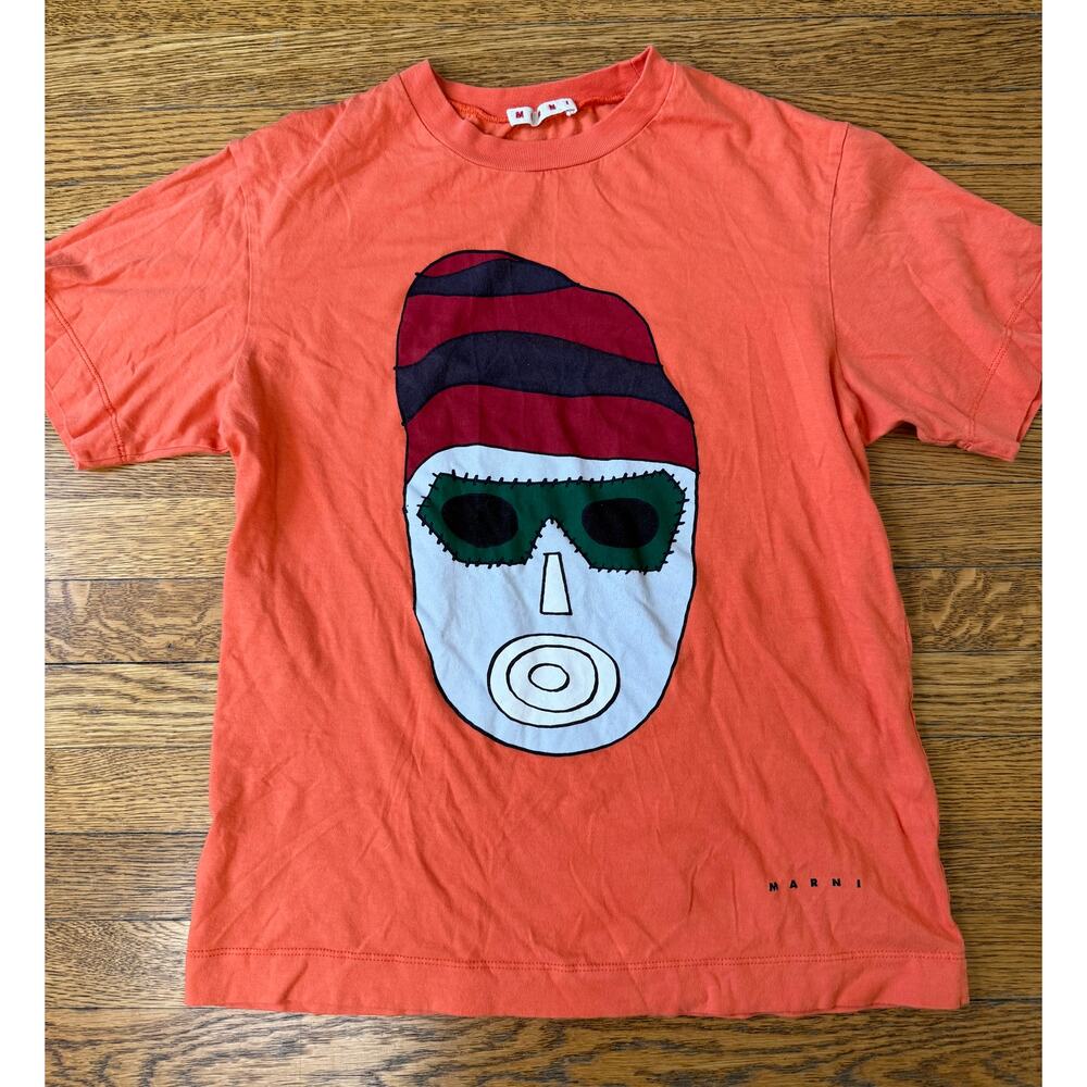 Marni Boys' Orange Shirt Size 12